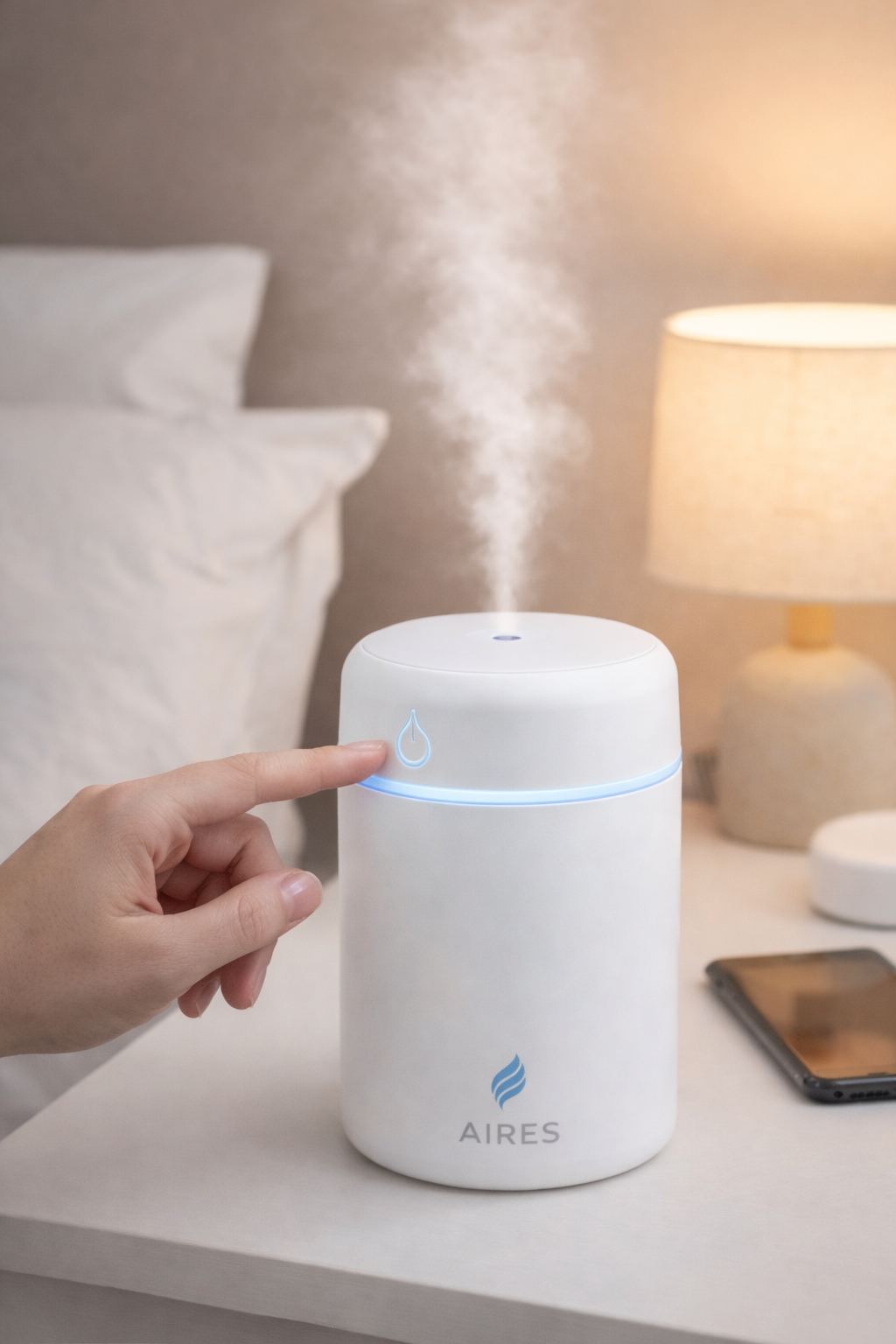 MİNİ HAVA NEMLENDİRİCİ LED IŞLIKLI
